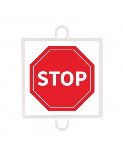 Panel de señalizacion trafico de prioridad nº 1 (stop)