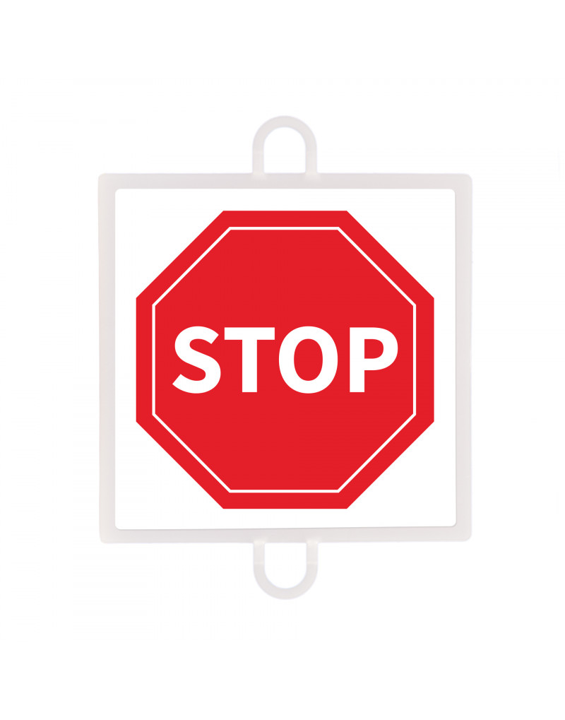 Panel de señalizacion trafico de prioridad nº 1 (stop)