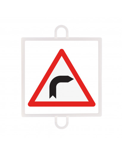 Panel de señalizacion trafico de peligro nº 11 (curva derecha)