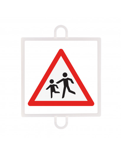 Panel de señalizacion trafico de peligro nº 8 (niños)