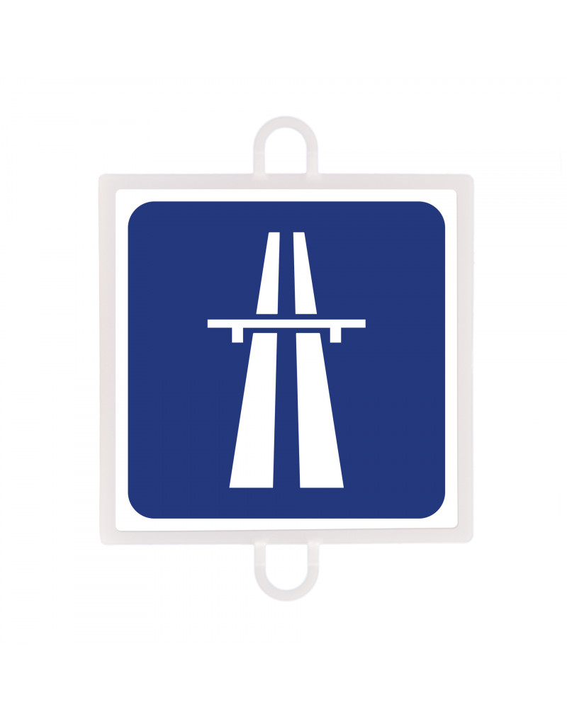 Panel de señalizacion trafico de indicacion nº 5 (autopista)