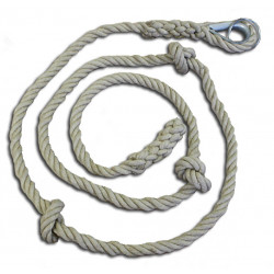 Cuerda trepa nudos 4 mts (uso exclusivo para interior)