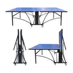 Mesa tenis de mesa exterior siloli negro/azul