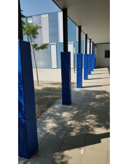PROTECCION COLUMNA CUADRADA O RECTANGULAR DELUXE 1,5 MT ALTURA GROSOR 5 CM -METRO LINEAL-