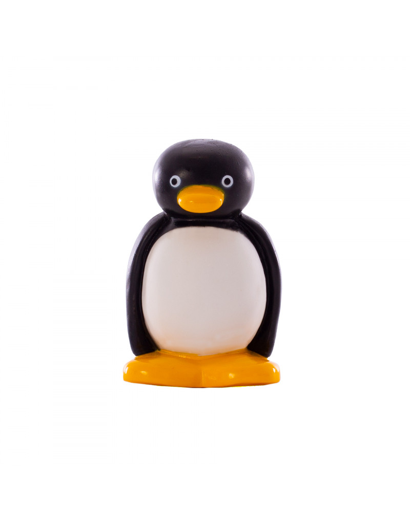 Pingüino de goma pequeño