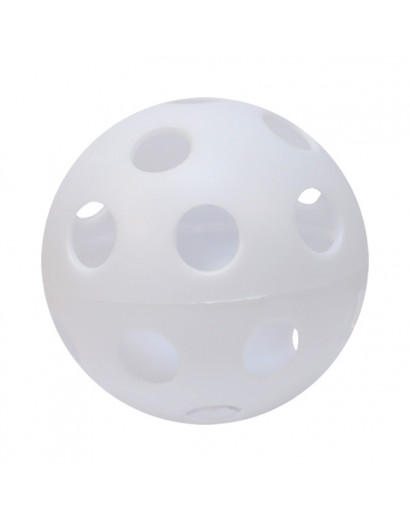 LOTE 5 PELOTAS HOCKEY/FLOORBALL CON AGUJEROS 100MM