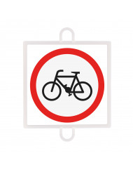 PANEL DE SEÑALIZACION TRAFICO DE PROHIBICION Nº 2 (CICLOS)