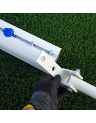 JUEGO BASES PORTERÍAS FÚTBOL 7 PARA RECOGIDA DE RED