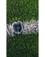JUEGO PORTERÍAS ALUMINIO FÚTBOL 11  120X100 MM FIJAS
