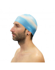 LOTE 10 GORROS NATACIÓN SILICONA MULTICOLOR SURTIDO