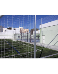 POSTE METALICO GALVANIZADO 7 MTS PARA RED PROTECCION SIN BOTES 