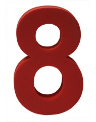 LOTE 5 MINITAPICES NUMEROS COLORES VARIADOS
