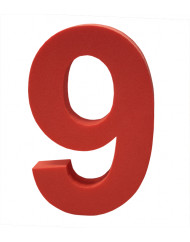 LOTE 5 MINITAPICES NUMEROS COLORES VARIADOS