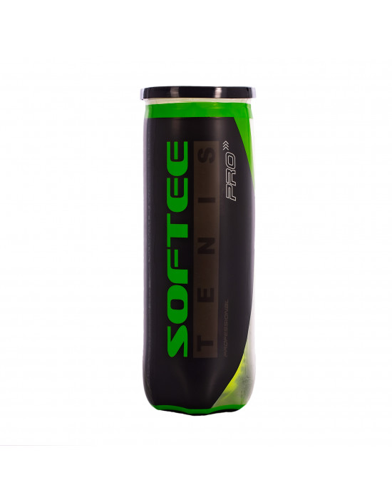 Bote 3 pelotas tenis softee pro