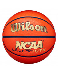 Balón baloncesto wilson ncaa legend vtx bskt orange/gold talla 7