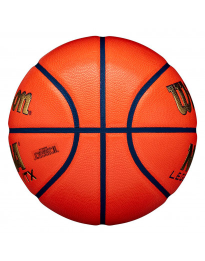 Balón baloncesto wilson ncaa legend vtx bskt orange/gold talla 7