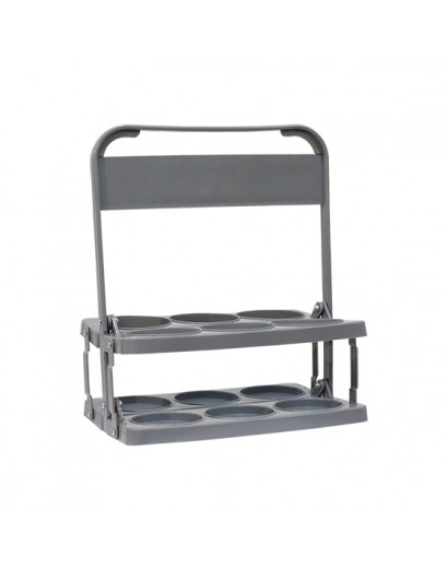 PORTABOTELLAS PVC BASIC 6UDS