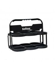 PORTABOTELLAS PLEGABLE DELUXE  PARA 6 BOTELLAS