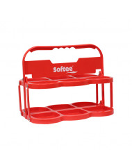 PORTABOTELLAS PLEGABLE DELUXE  PARA 6 BOTELLAS