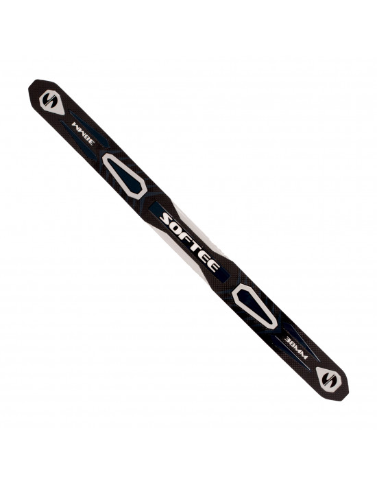 Protector softee padel geometría azul