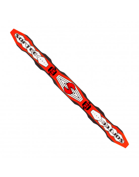 Protector softee padel rombos rojo 3t