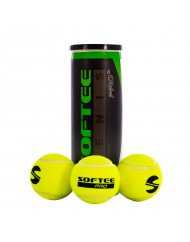 BOTE 3 PELOTAS TENIS SOFTEE PRO