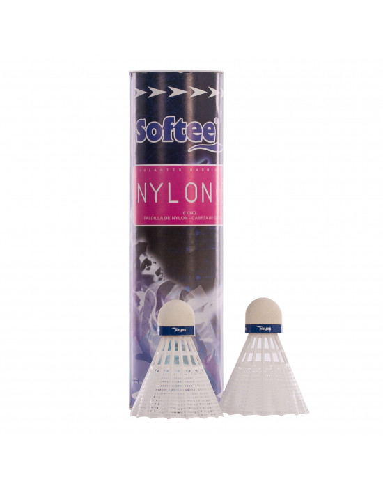 Volantes badminton softee '0.5' 6uds