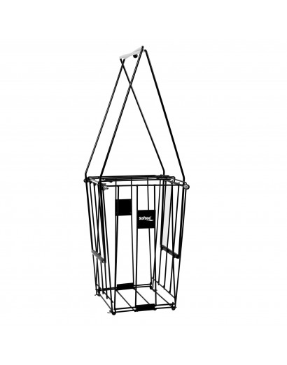 CESTA PORTAPELOTAS TENIS/PÁDEL ESTRUCTURA METÁLICA SOFTEE