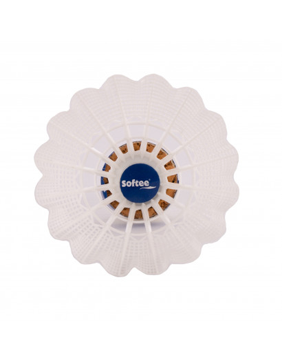 VOLANTES BADMINTON SOFTEE 0.5 6UDS