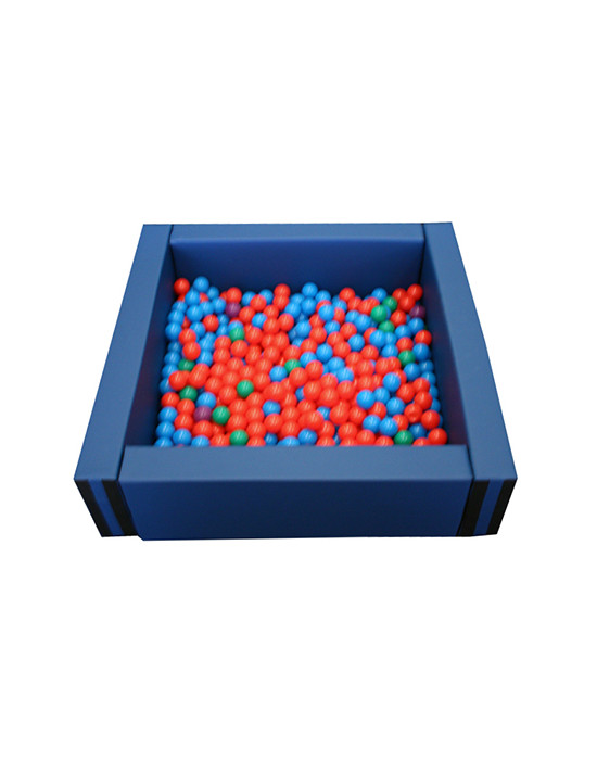 Piscina cuadrada llenado pelotas, 150x150x40cm alto x 15cm ancho