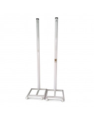Juego postes voleibol trasladables aluminio ø 90mm