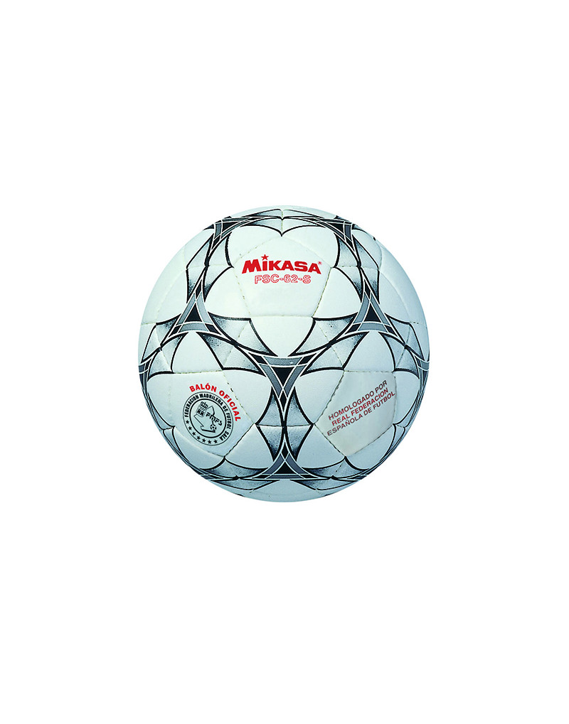 Balón fútbol sala mikasa 'fsc-62 s' cuero sintético cosido a mano Balón fútbol sala mikasa 'fsc-62 s' cuero sintético cosido a mano