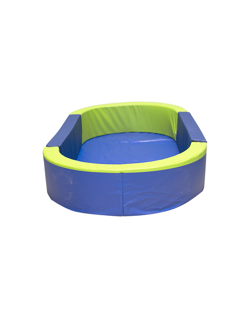 Suelo de lona pvc para piscina ovalada 300x150x30cm