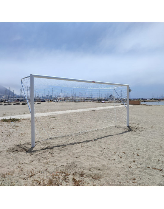 Juego porterías fútbol-playa aluminio 90mm