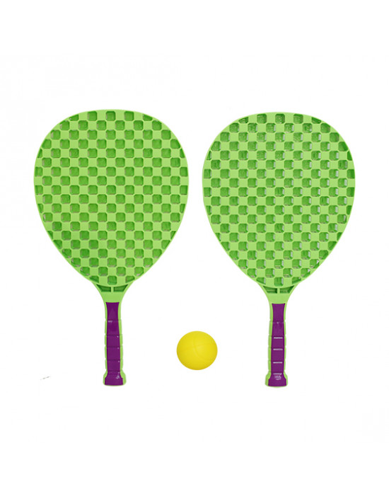 Set shuttleball softee advanced con pelota