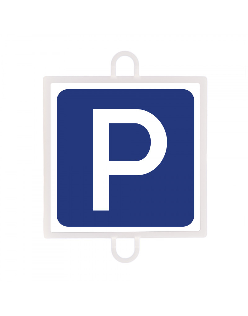 Panel de señalización tráfico de indicación nº 4 (estacionamiento)
