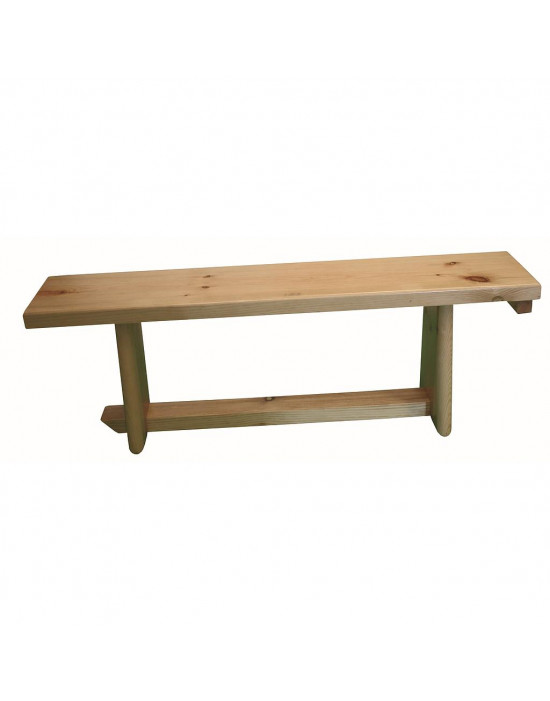 Banco sueco de madera 1mt