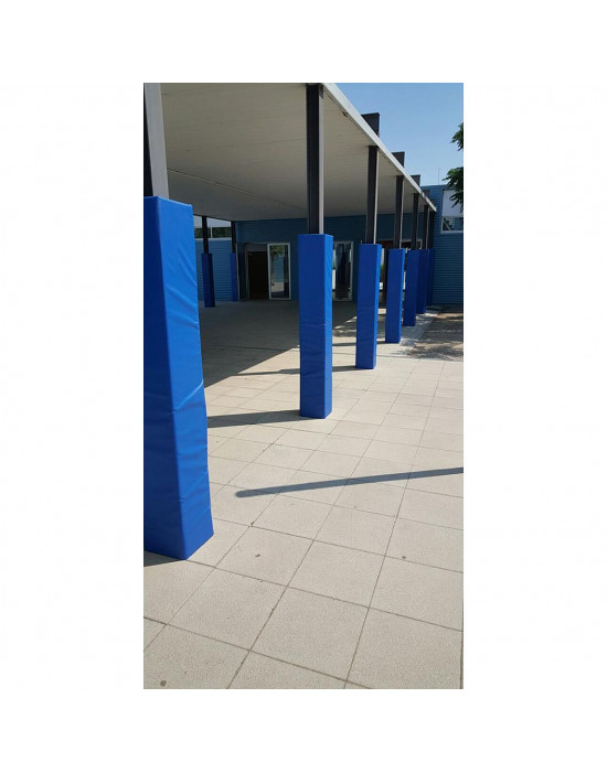 Proteccion columna cuadrada o rectangular deluxe 2 mt altura grosor 7 cm -metro lineal-