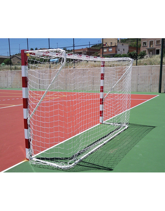 Juego redes fútbol sala/balonmano 3mm colegial