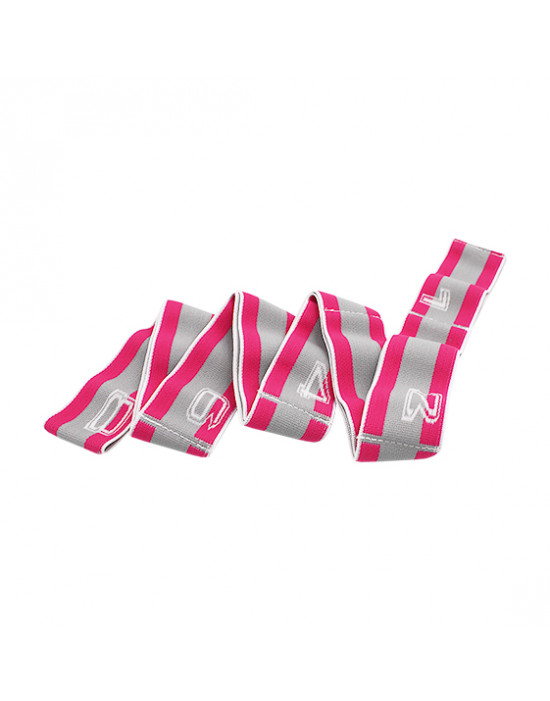 Elastijim band rosa/gris