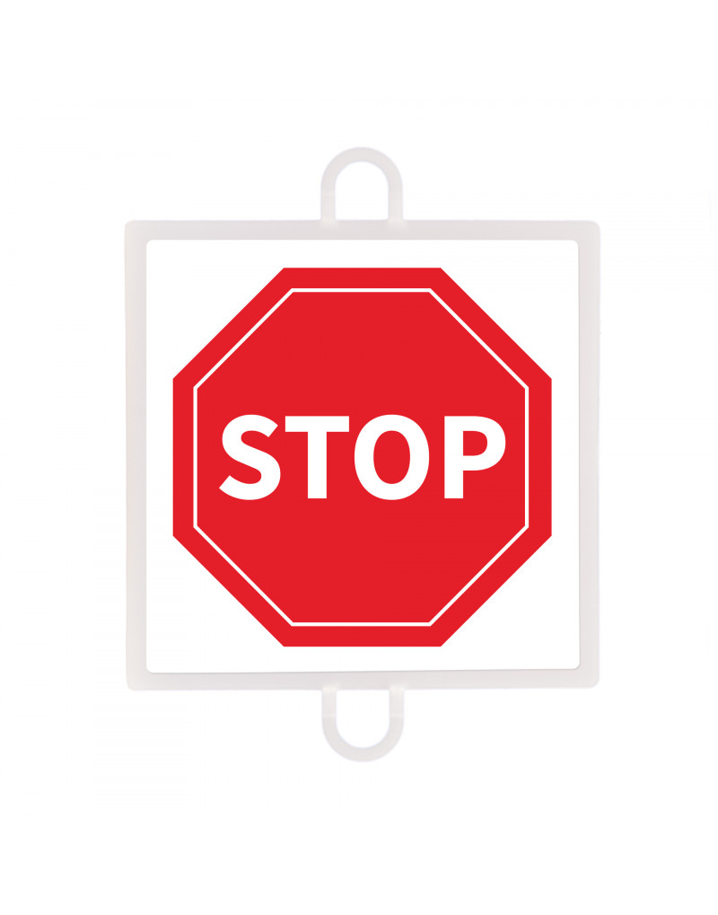 Panel de señalización tráfico de prioridad nº 1 (stop)