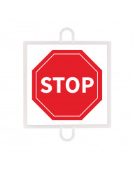 Panel de señalización tráfico de prioridad nº 1 (stop)