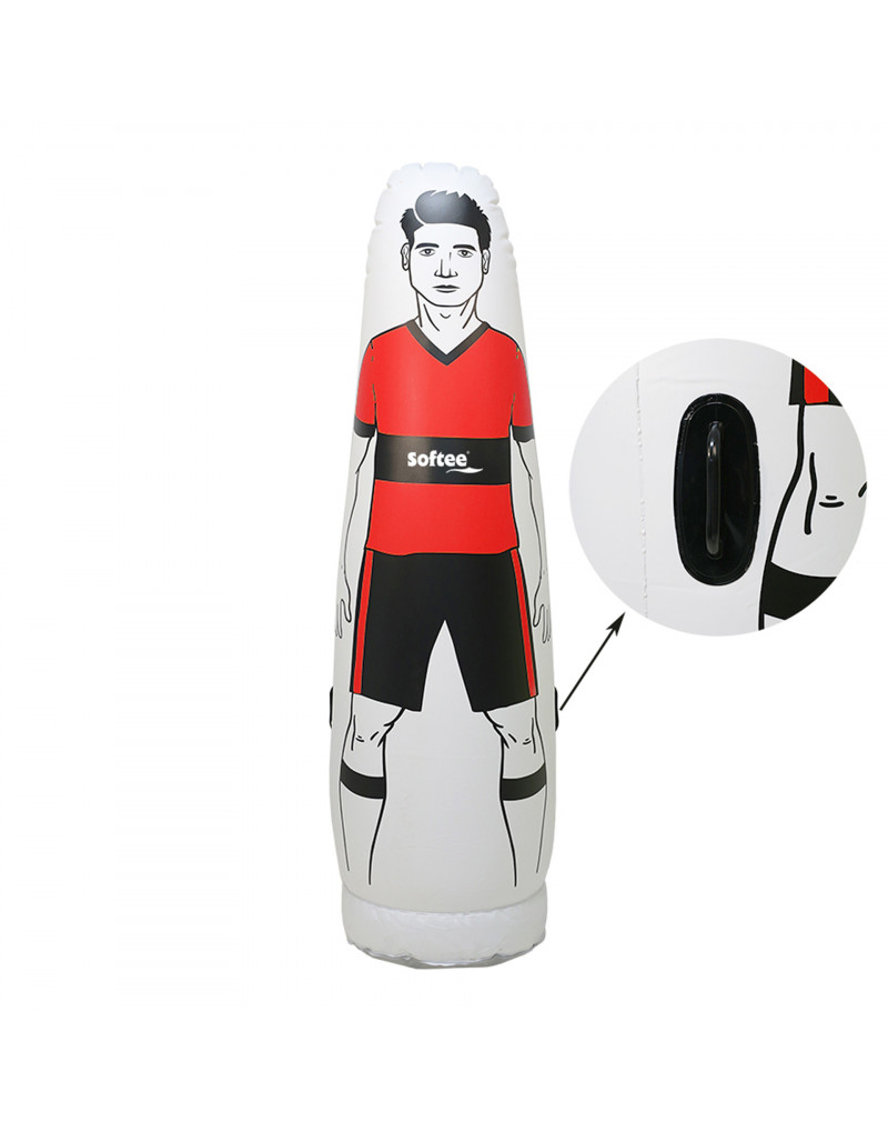Jugador barrera hinchable rojo Jugador barrera hinchable rojo
