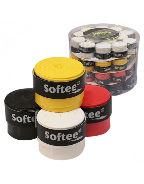 Tarro 60 overgrips softee multicolor adhere