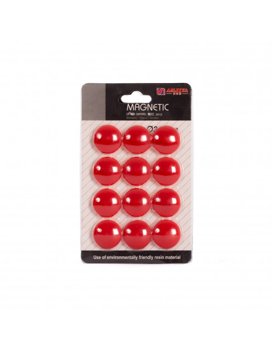 Set 12 imanes para pizarra