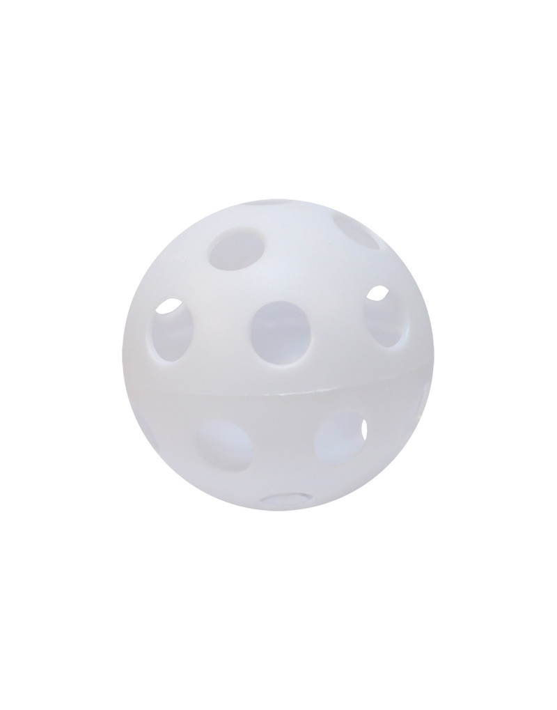 Lote 5 pelotas hockey/floorball con agujeros 100mm