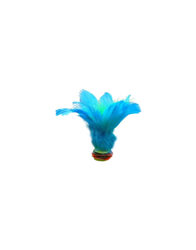 Lote 8 indiakas fútbol pluma bicolor
