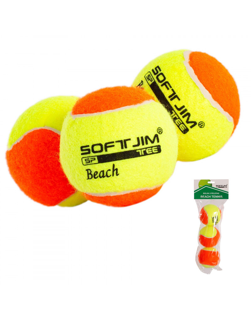 Bolsa 3 pelotas softee de beach tennis Bolsa 3 pelotas softee de beach tennis