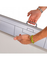 PIZARRA FÚTBOL PLEGABLE 60X90CM