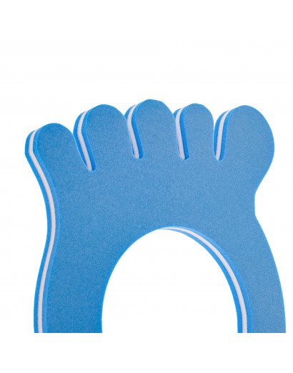 TAPIZ CON FORMA PIE 3CM BICOLOR